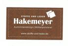 Stoffe und Leder Hakemeyer